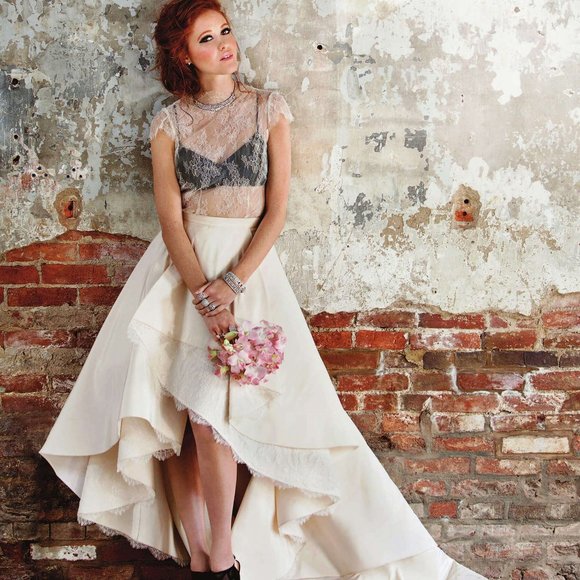 SOLD! Unaltered Rivini Martinique Wedding Dress - Picture 6 of 7